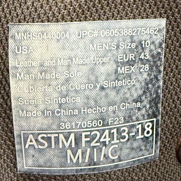 Herman Survivors Men's Bison Waterproof Steel Toe Work Boots Men's size 10 - Picture 11 of 13